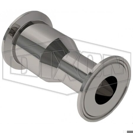Dixon BioPharm High Purity Concentric Reducer, 1 x 3/4 in Nominal, Clamp End Style, 316L Stainless Steel 2221CBB100075F4